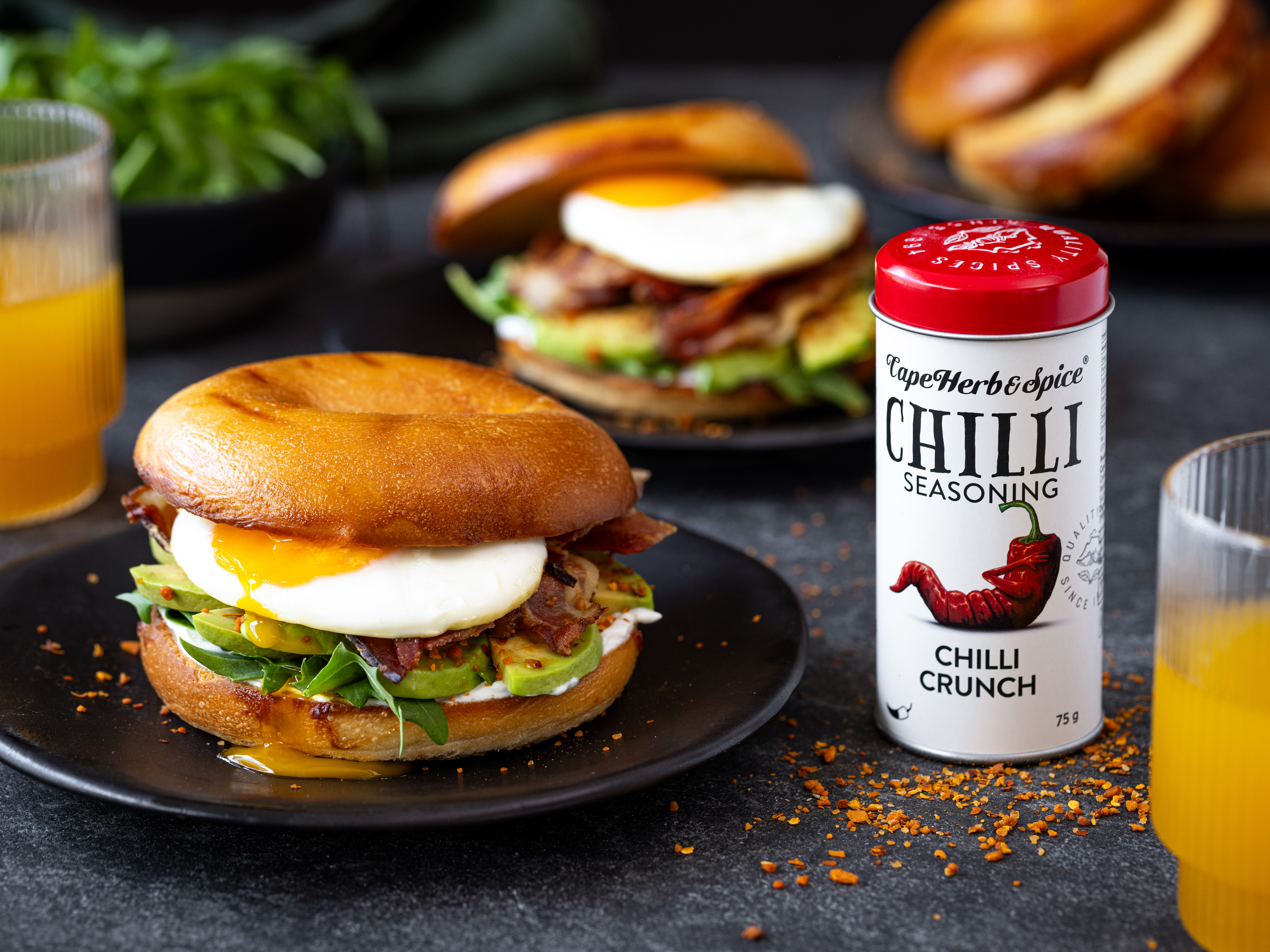 Breakfast Bagels